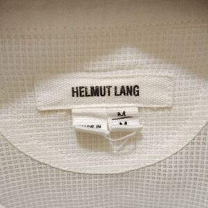 Helmut Lang Classic White Medium Dress Shirt